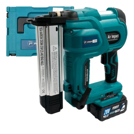 Аккумуляторный гвоздозабиватель/степлер PROFI-TEC PPT20BL POWERLine (без аккумулятора и зарядного устройства)