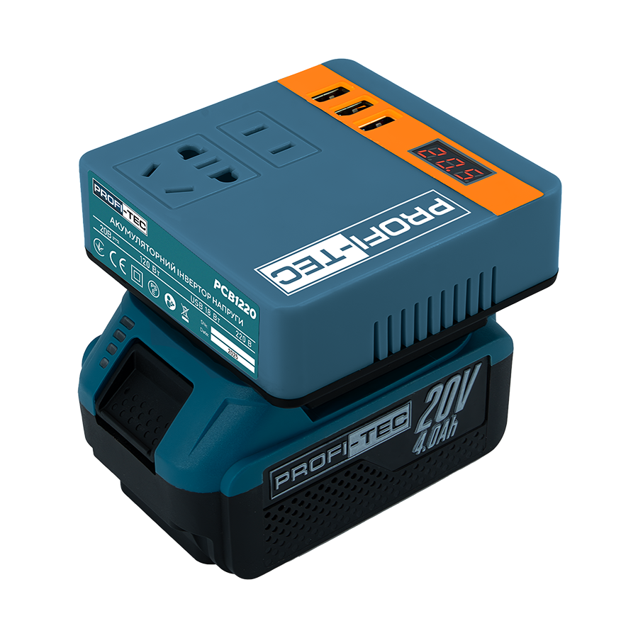 Акумуляторні інвертори напруги