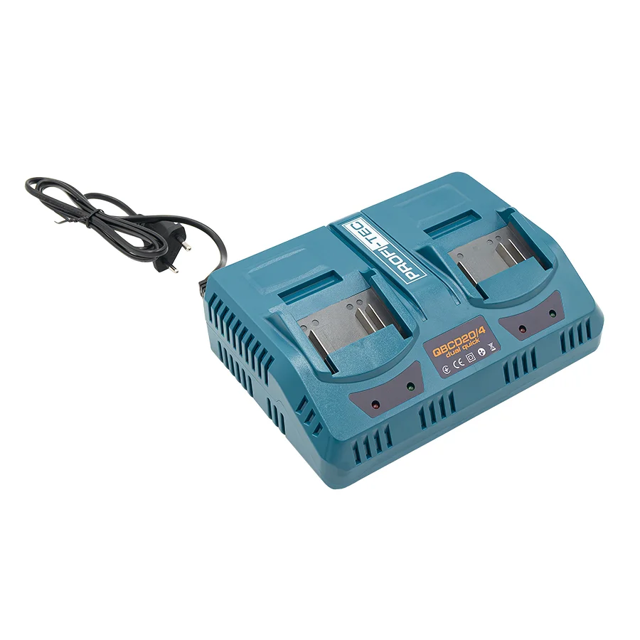 Двопортовий зарядний пристрій PROFI-TEC QBCD20/4 dual quick — фото 4