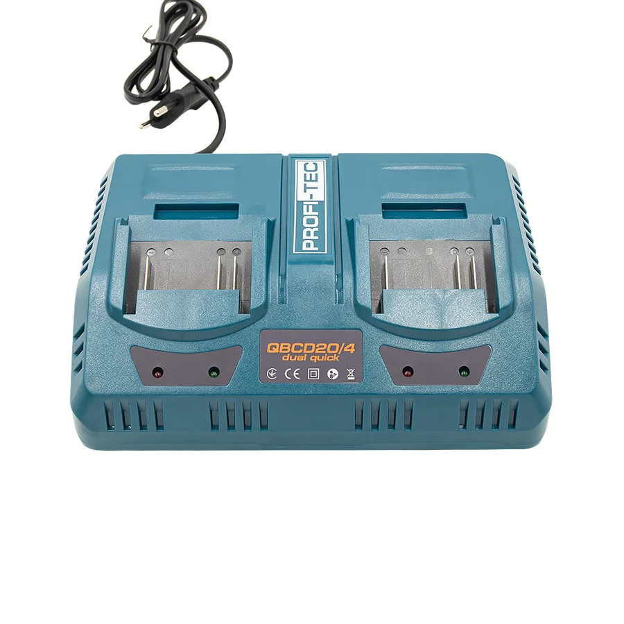 Двопортовий зарядний пристрій PROFI-TEC QBCD20/4 dual quick — фото 5